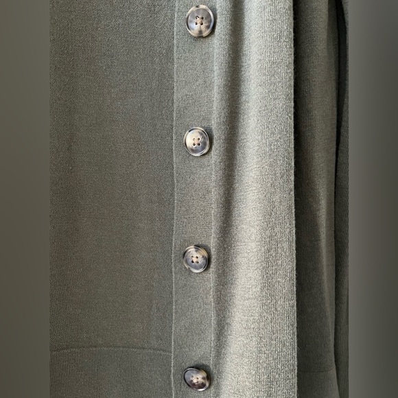 Loft Olive Green Cardigan - Picture 4 of 4